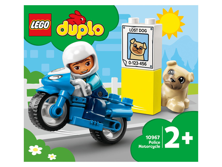  Zobrazit na celou obrazovku LEGO® DUPLO® 10967 Policejní motorka - Obrázek 2