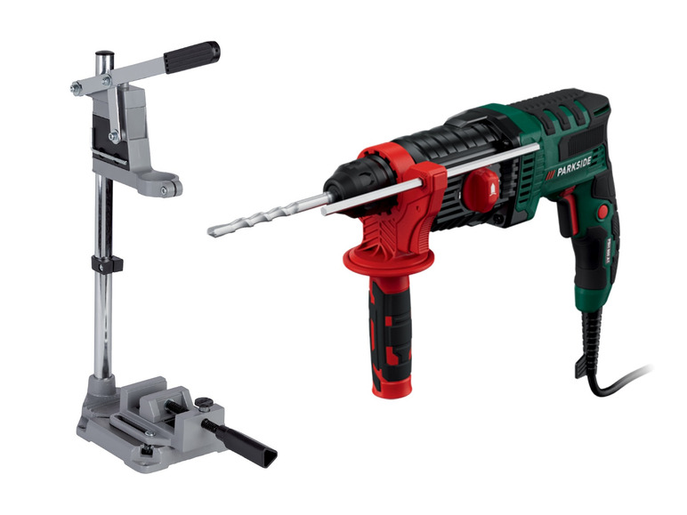  Zobrazit na celou obrazovku PARKSIDE® Sada vrtacího a sekacího kladiva PBH 800 A1 a stojanu na vrtačku, 2dílná - Obrázek 1