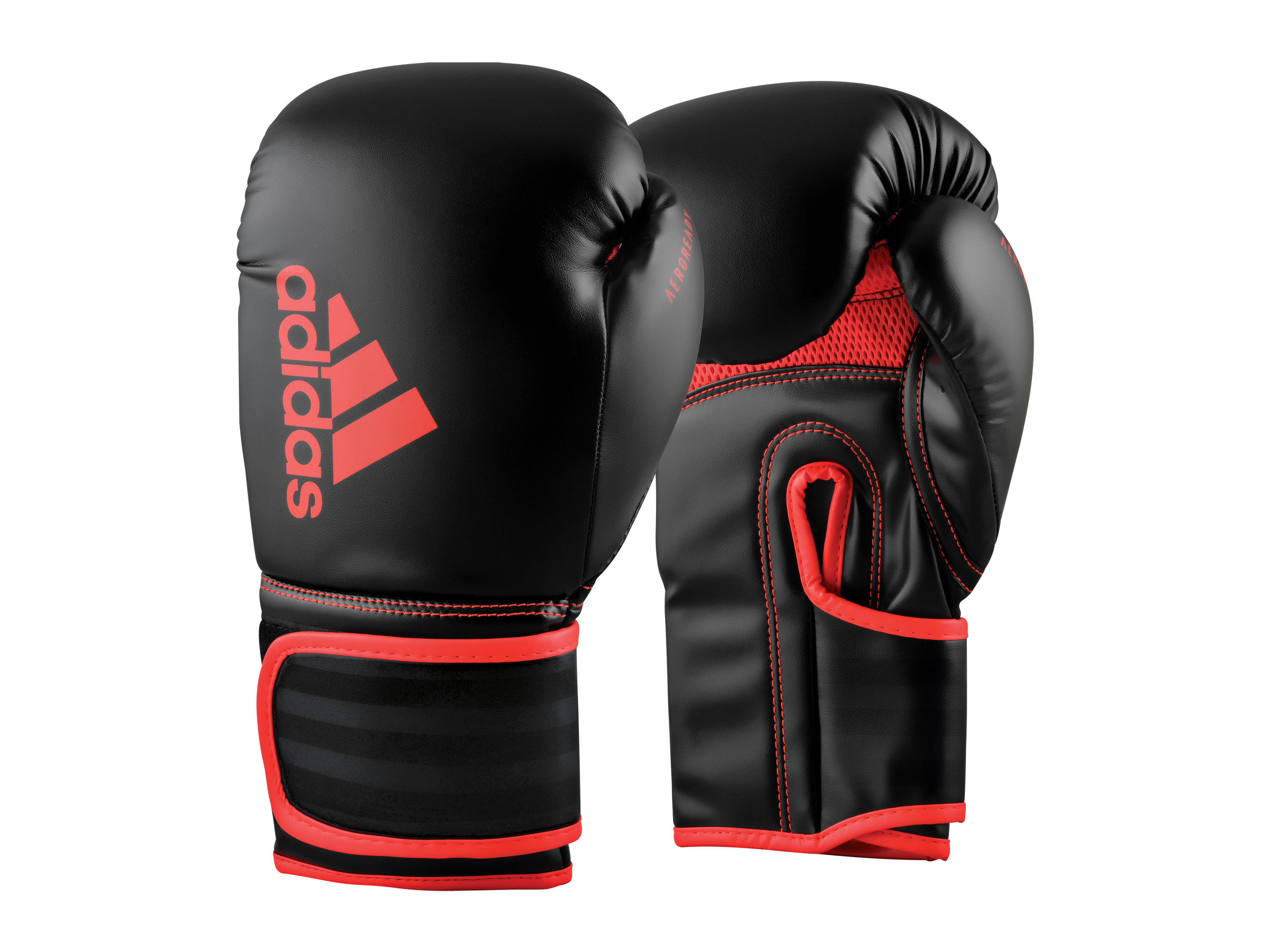 adidas Boxerské rukavice Hybrid 80 (14 OZ, černá/červená)