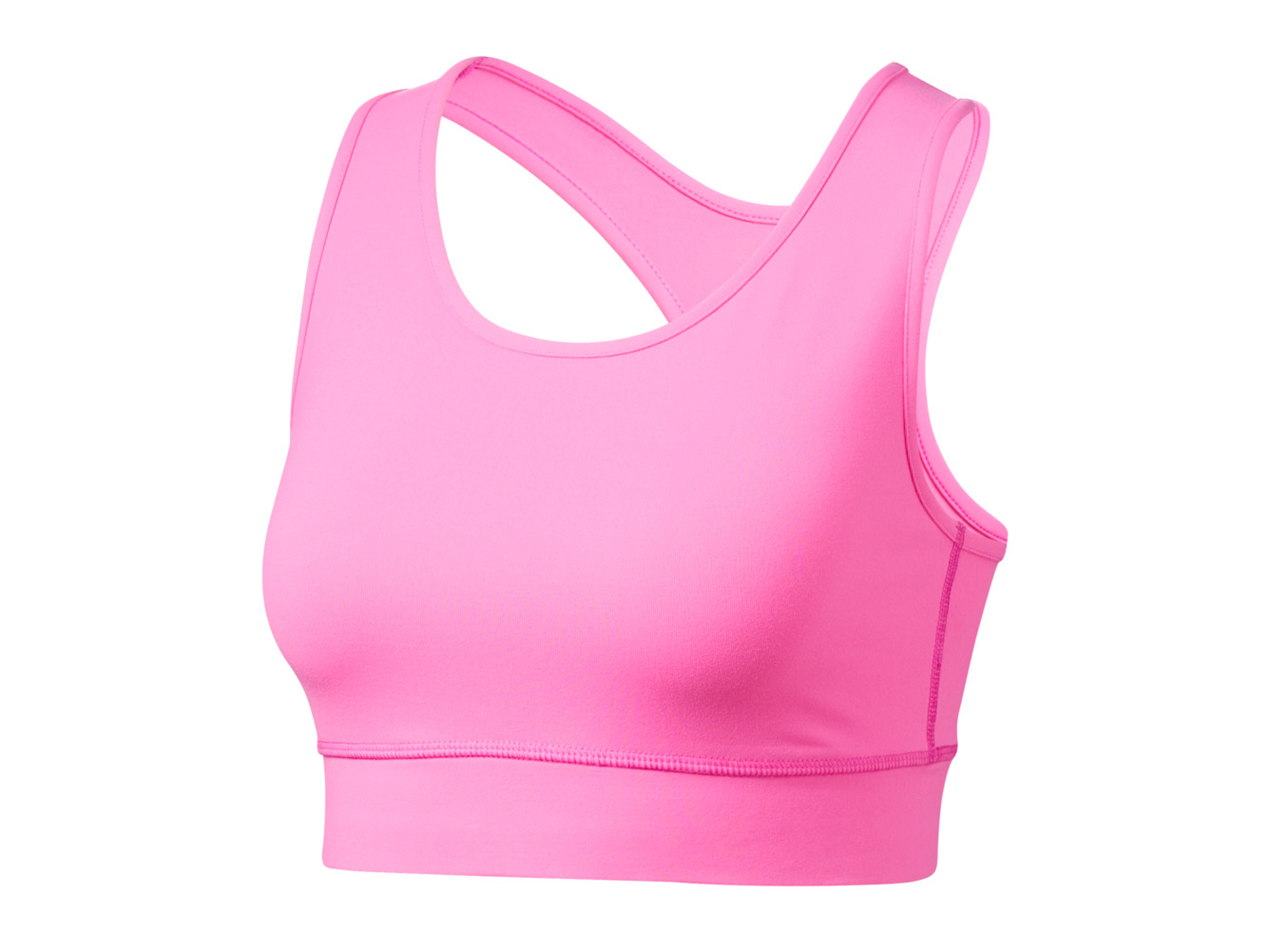 Crivit Dámská chladivá sportovní podprsenka, Medium Level (růžová, M(40/42))