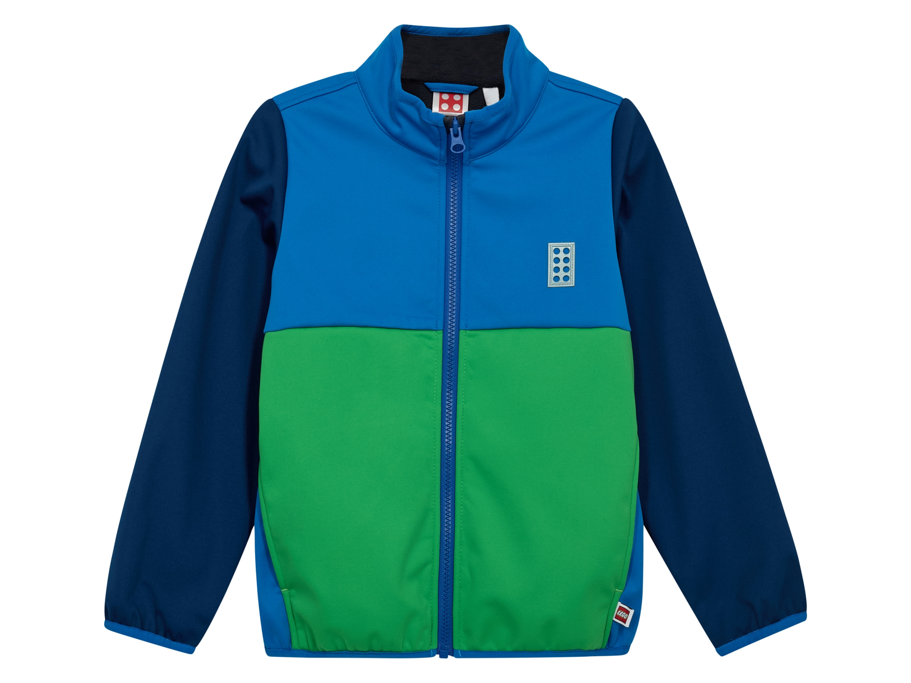 Lego® Wear Dětská softshellová bunda (modrá/zelená, 110/116)
