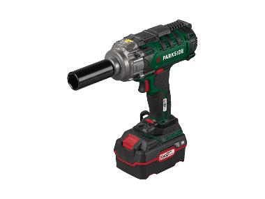 PARKSIDE® Aku rázový utahovák na kola auta PASSK 20-Li C4, 4 Ah