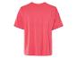Růžové tričko s krátkým rukávem.