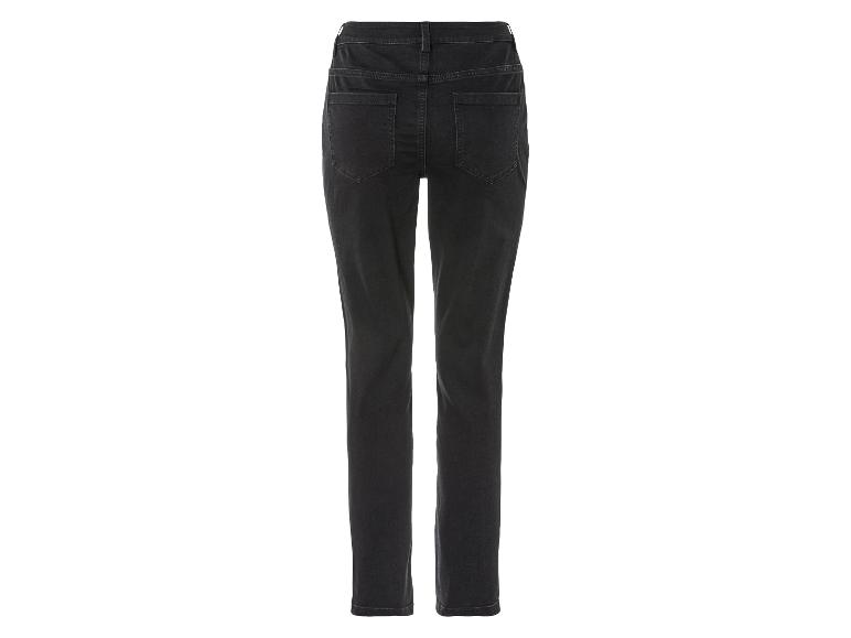 Dámské černé skinny džíny.