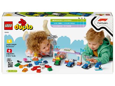 LEGO® DUPLO® 10445 Závodní auta a jezdci týmu F1®