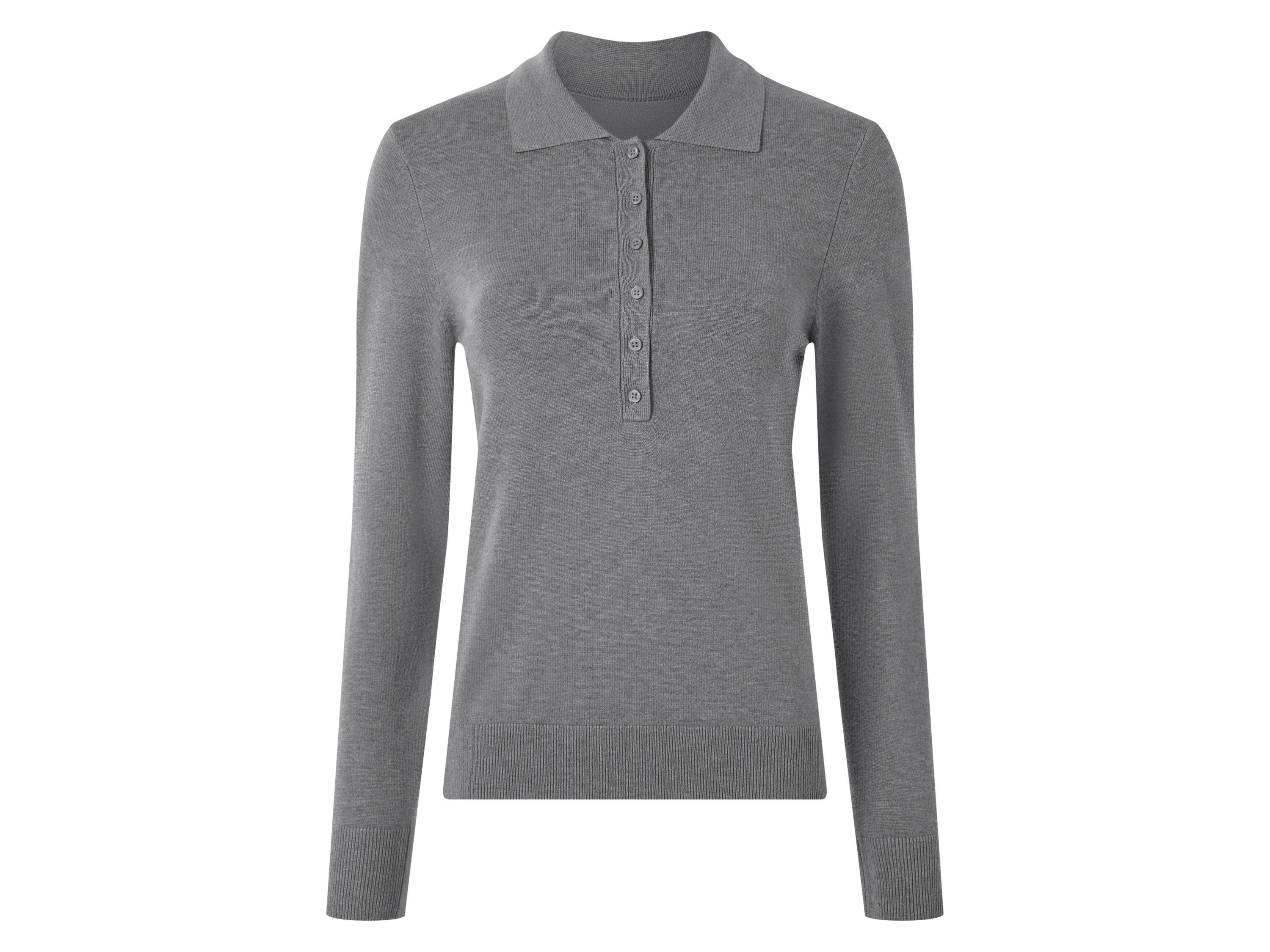 Esmara® Dámský polo svetr (šedá, S (36/38))