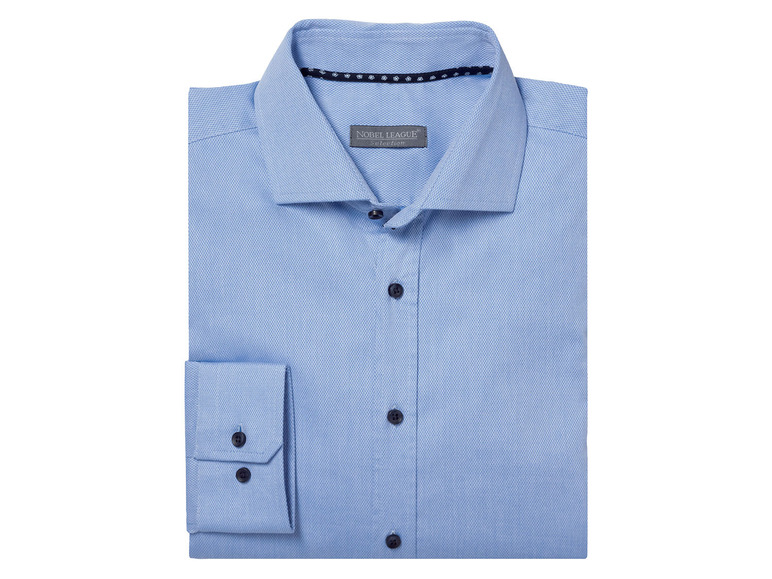  Zobrazit na celou obrazovku Nobel League Pánská business košile "Super Slim Fit" - Obrázek 3