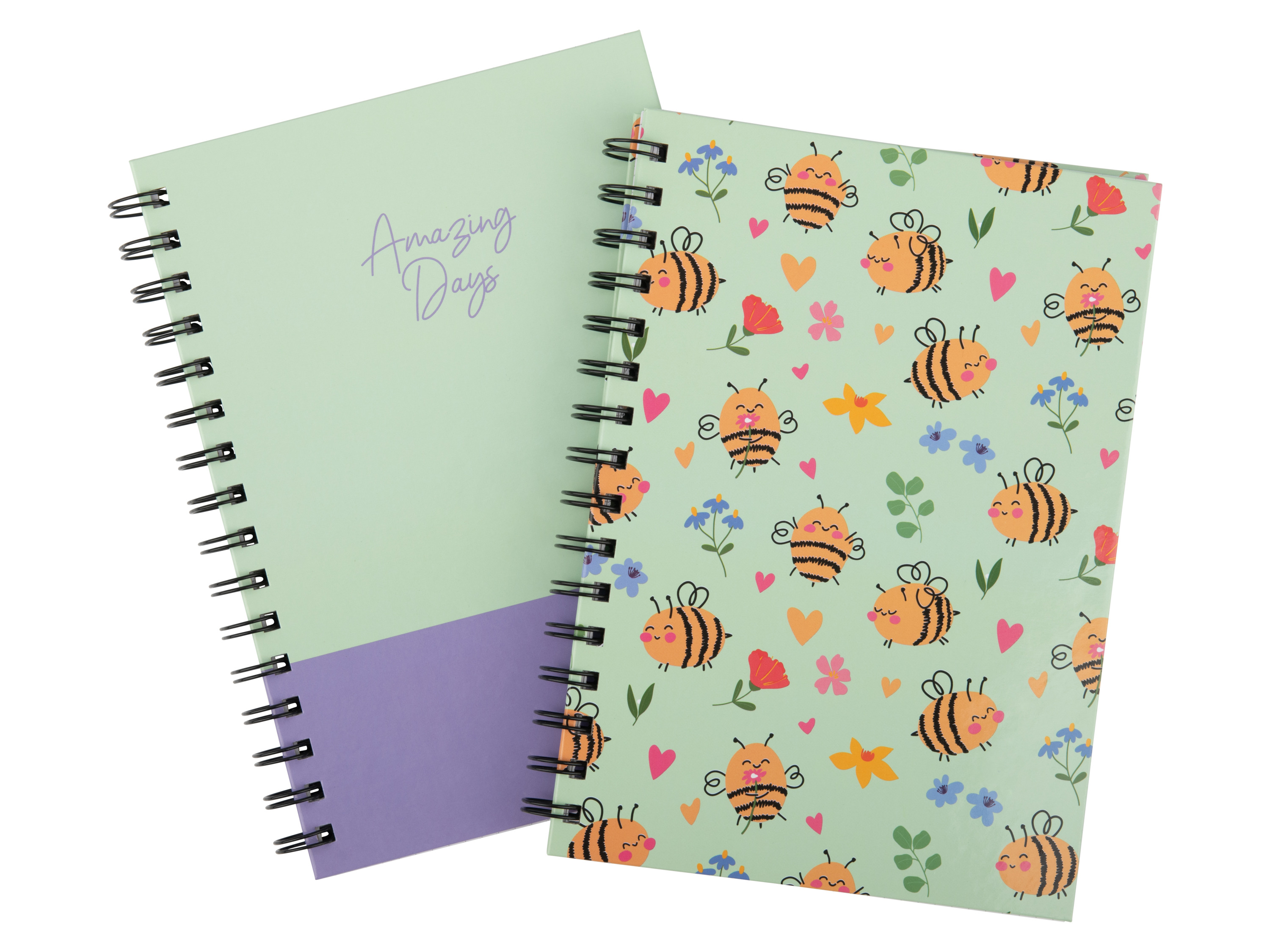 crelando® Poznámkový blok (včely/zelená A5)