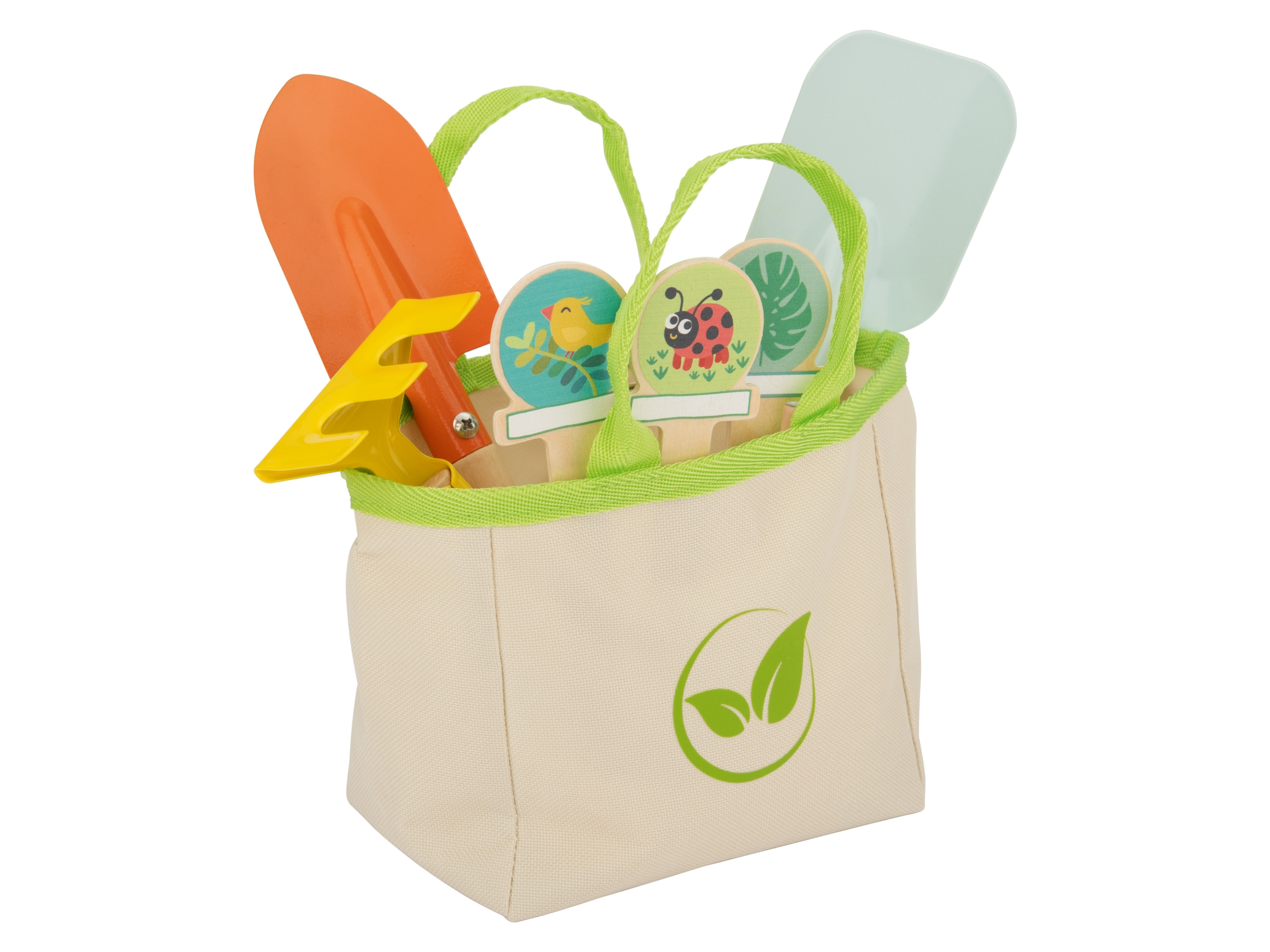 Playtive Dřevěná zahradnická sada / Sada pro péči o koně / Sada nářadí (zahradník)