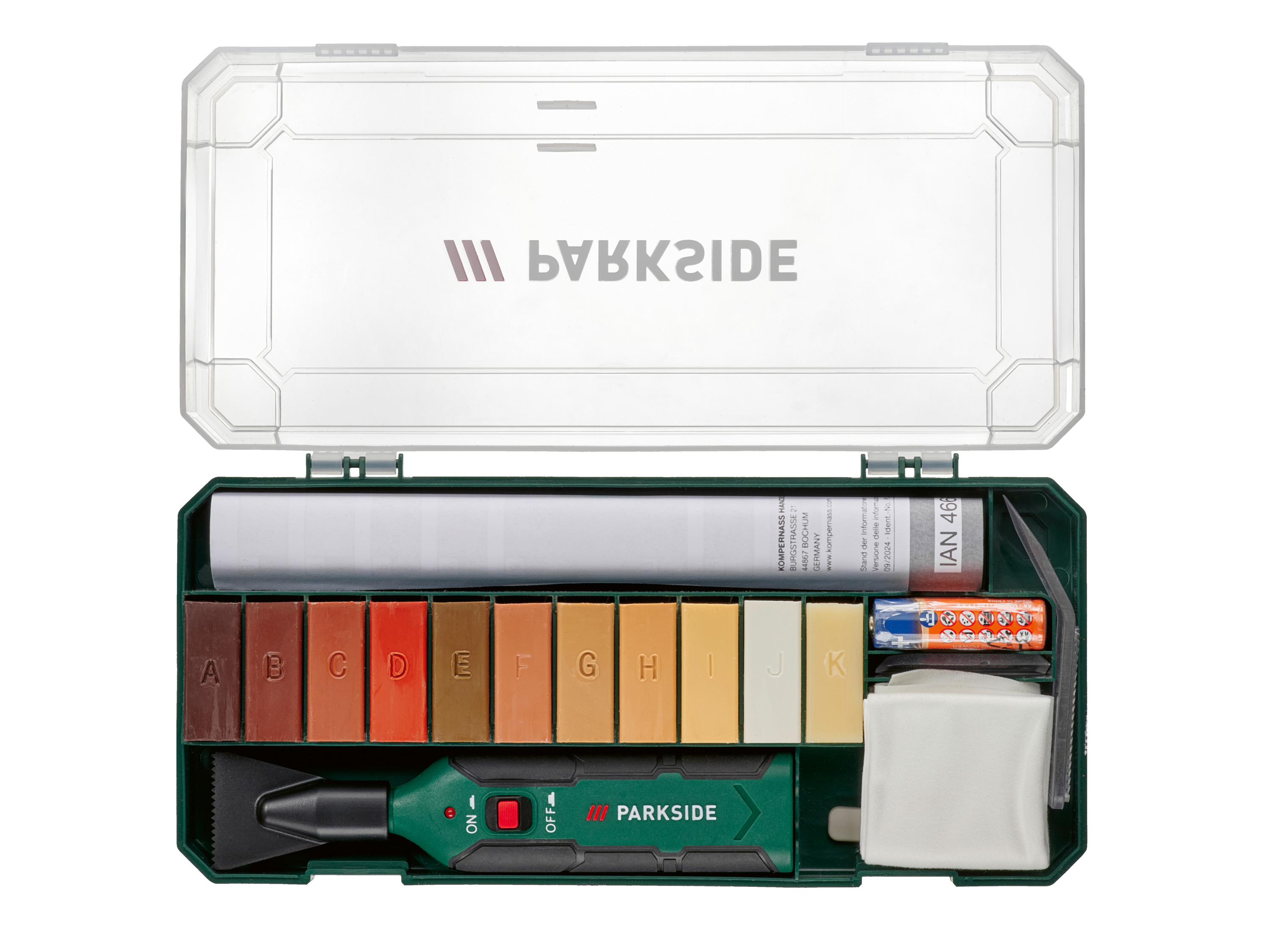 Parkside® Sada na opravu podlah / dlaždic (sada na parkety a lamina)