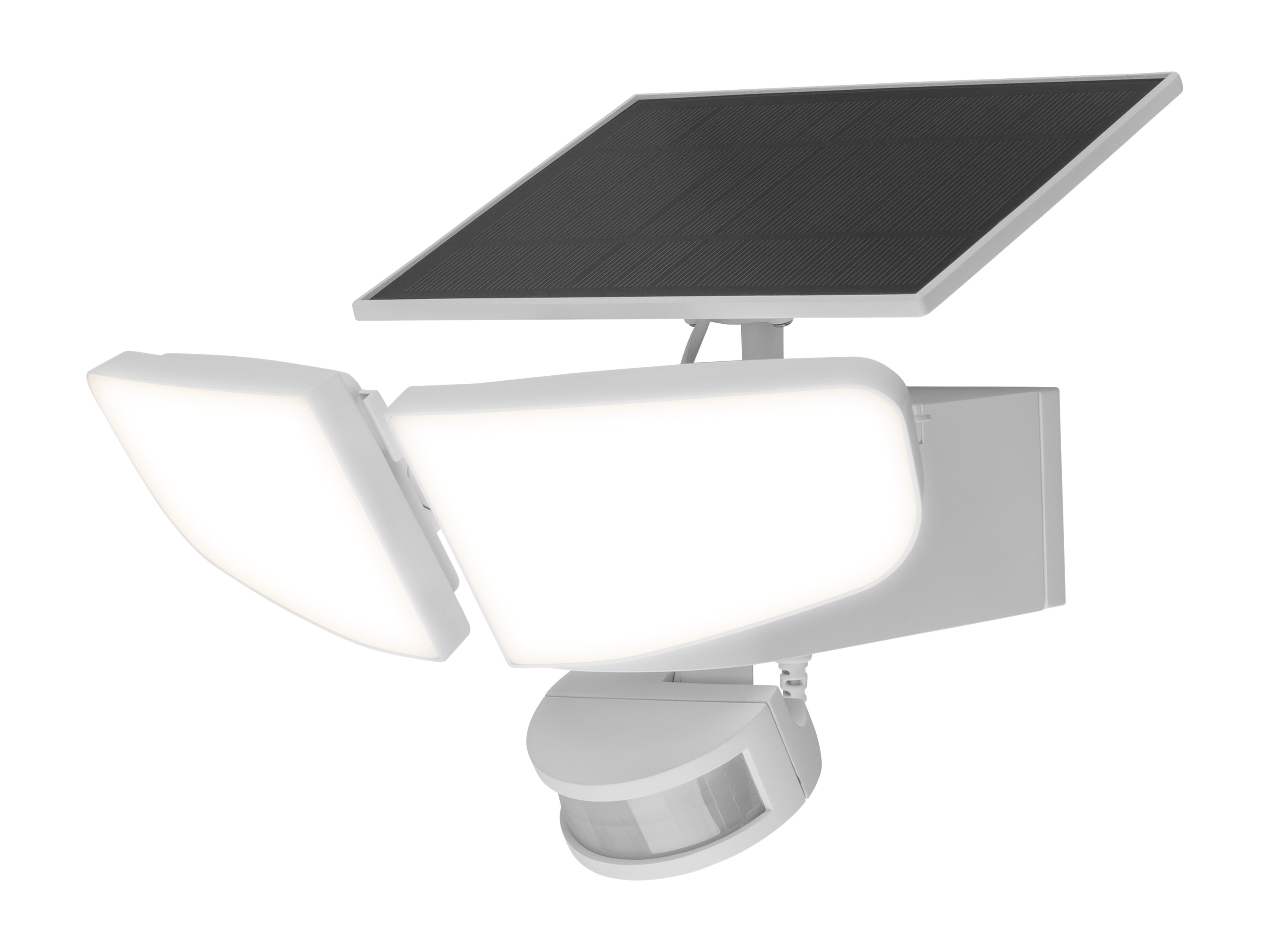 Livarno® Venkovní solární LED reflektor (bílá)