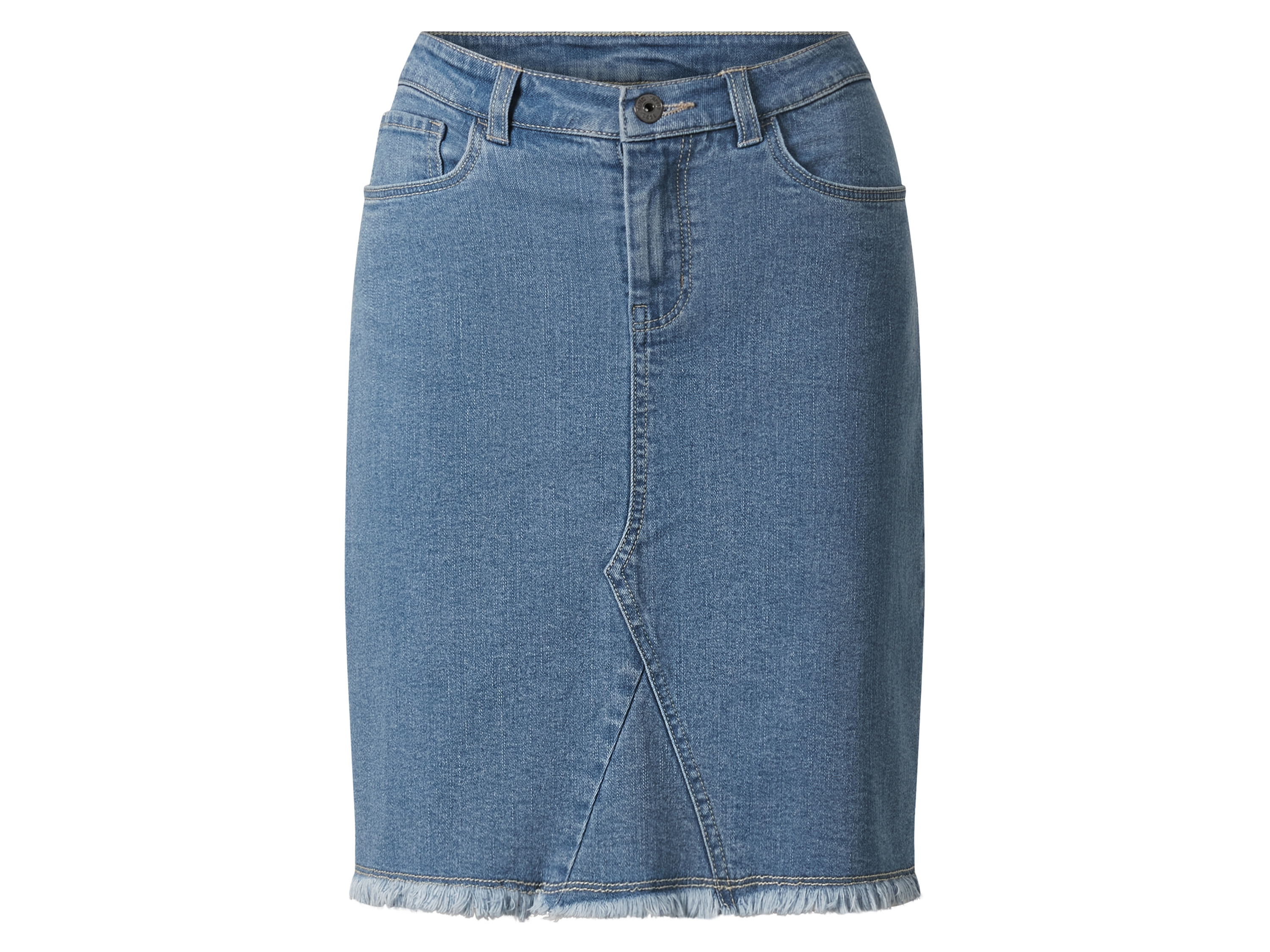 esmara® Dámská džínová sukně (modrá, 36)