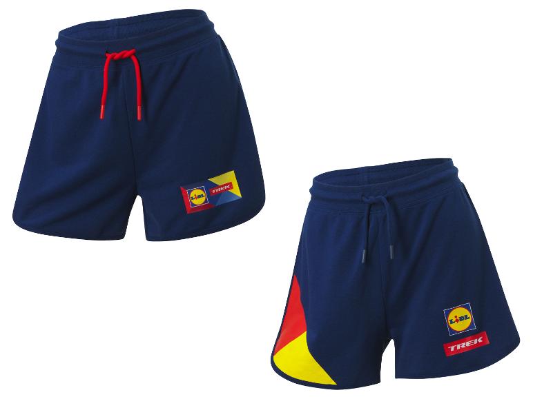 Tmavě modré sportovní šortky Lidl Trek.