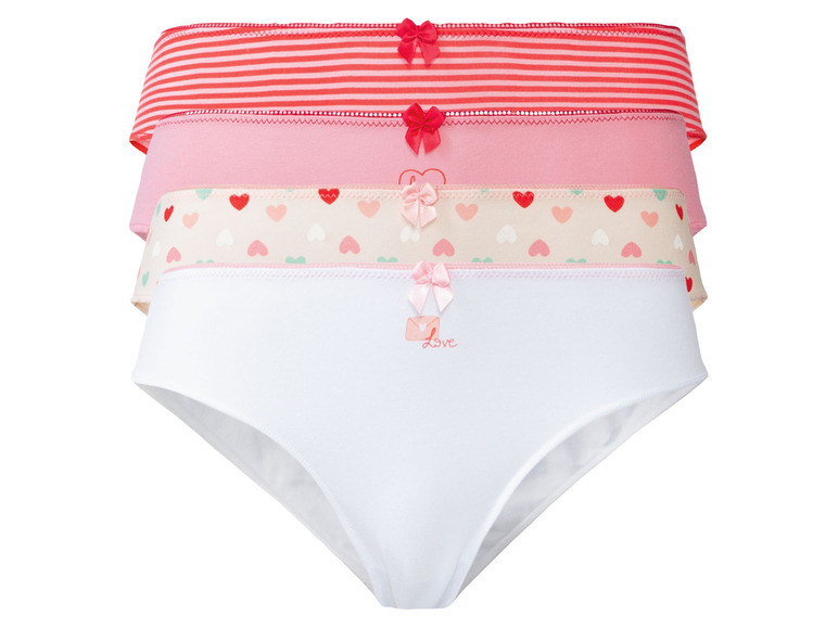  Zobrazit na celou obrazovku Happy Shorts Dámské kalhotky v dárkovém balení, 4 kusy - Obrázek 2