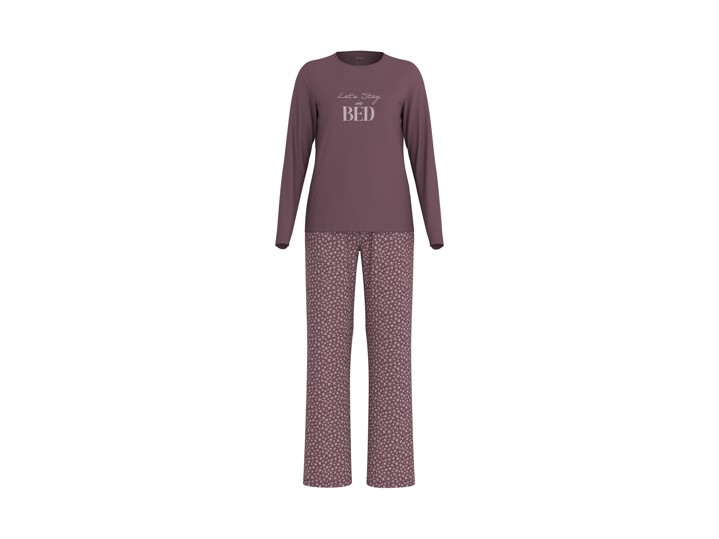 Esmara® Dámské pyžamo (lila fialová, Xs(32/34))