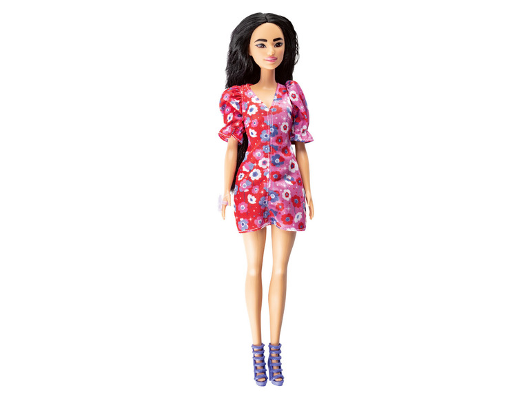 Barbie Panenka Barbie Fashionistas (květiny/růžová, Barbie)