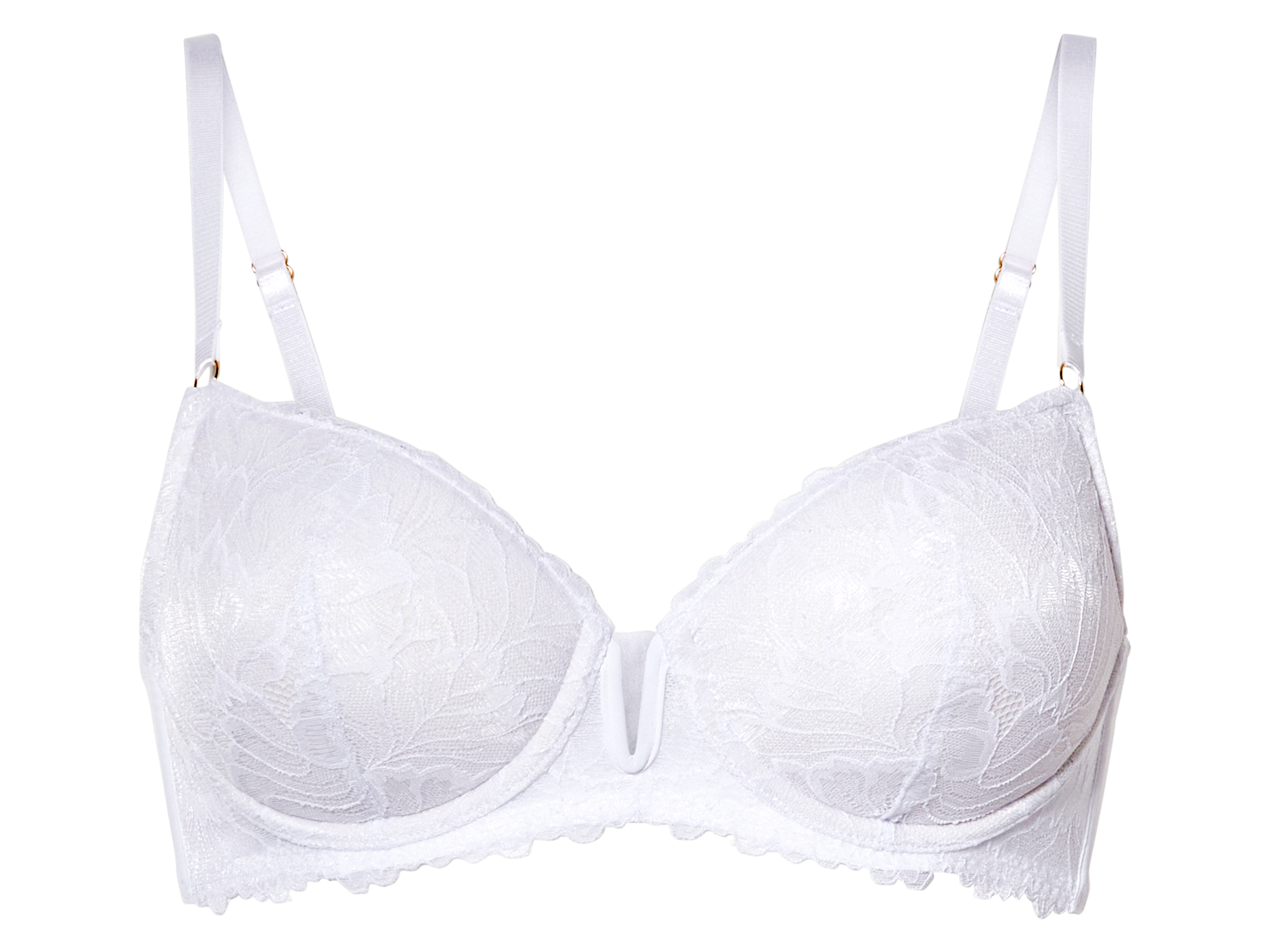 esmara® Dámská krajková podprsenka (bílá, 85C)