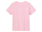 Růžové tričko s krátkým rukávem.