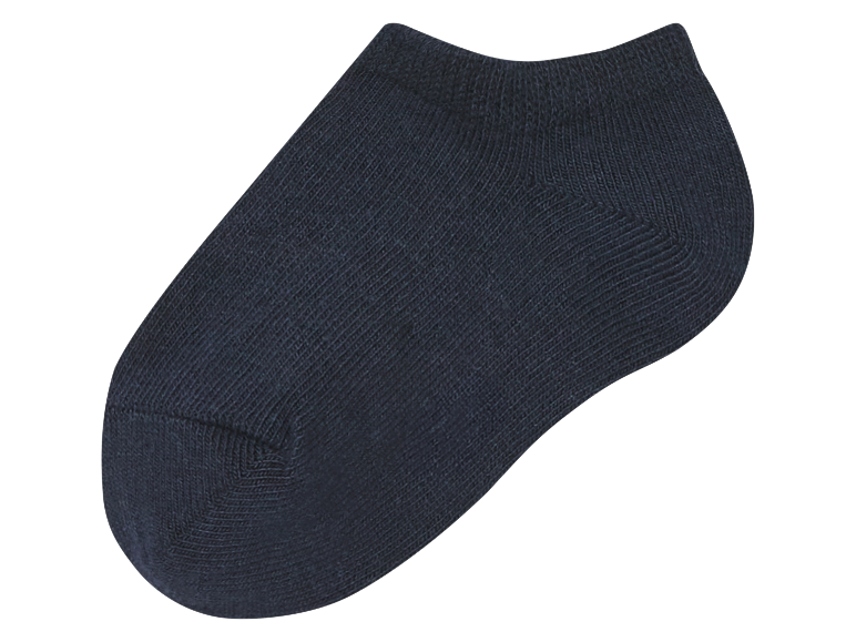 Tmavě modrá ponožka na kotník.