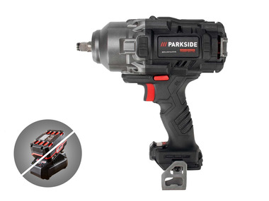 PARKSIDE PERFORMANCE® Aku rázový utahovák PASSP 20-Li A2 – bez akumulátoru a nabíječky