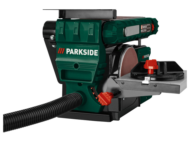  Zobrazit na celou obrazovku PARKSIDE® Pásová a talířová bruska PBTS 370 B2 - Obrázek 4