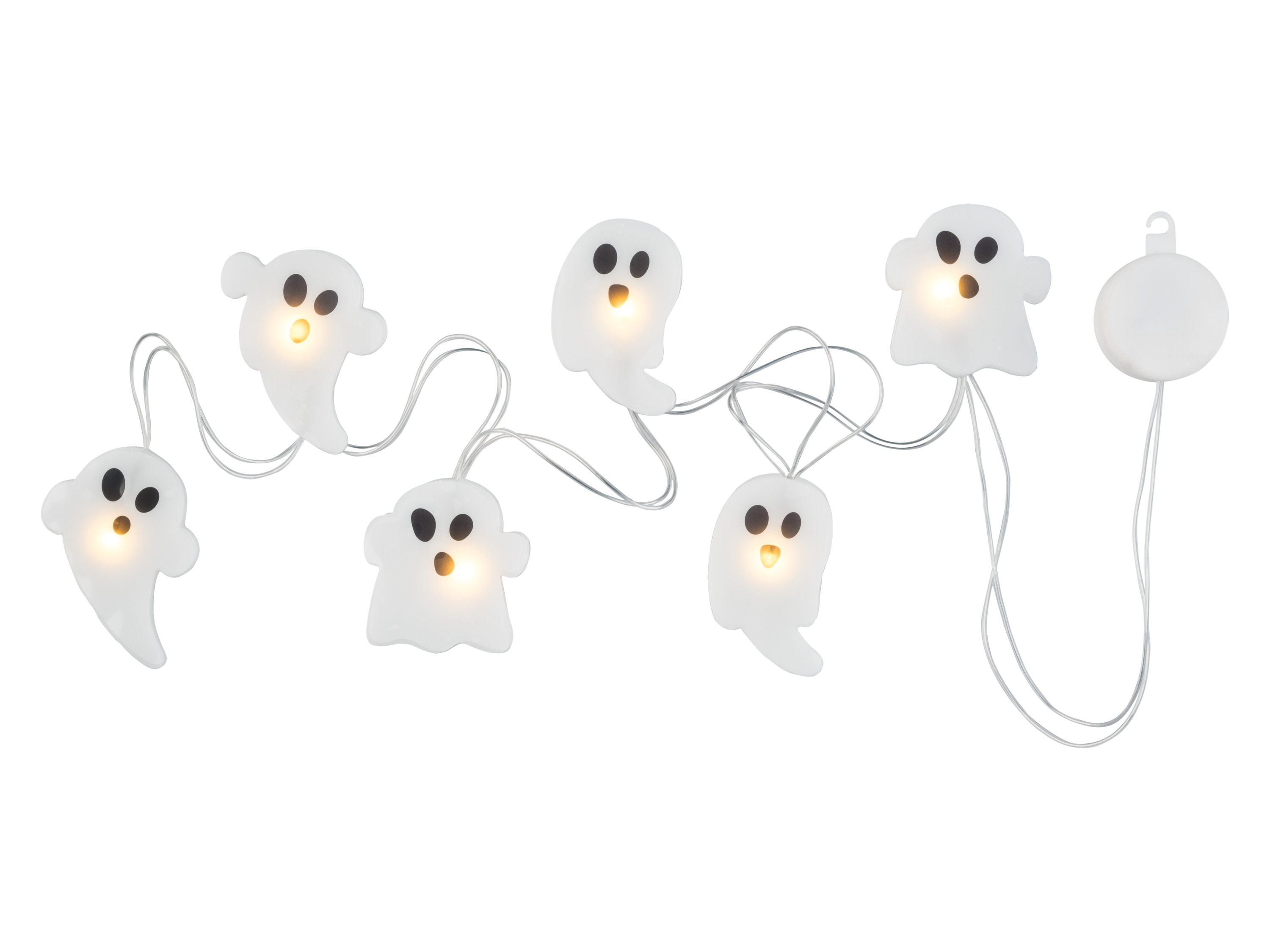 LED samolepky na okno Halloween (duchové)