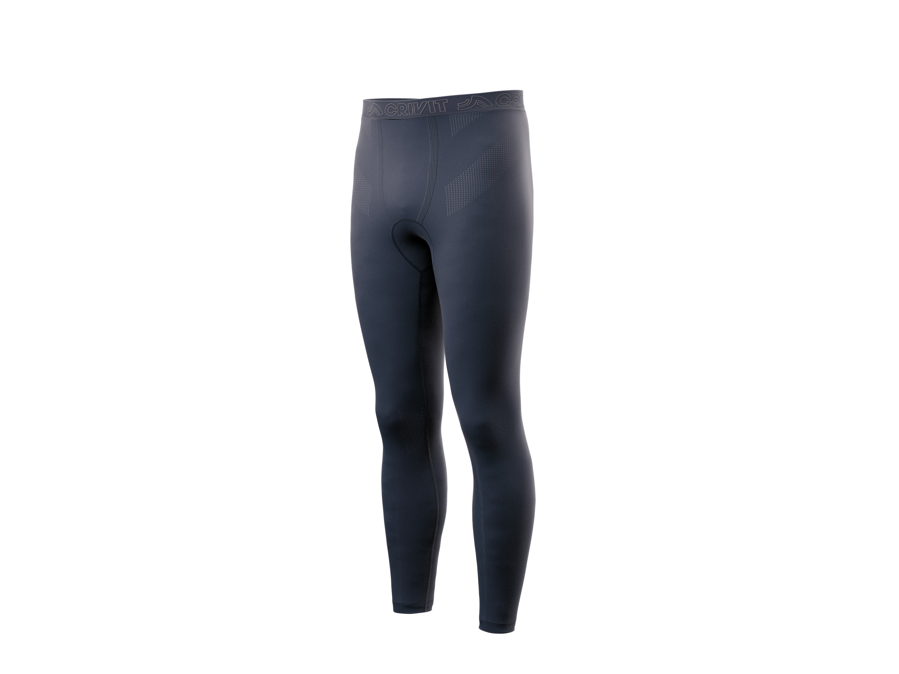 Crivit Pánské funkční bezešvé spodní kalhoty (7/Xl, navy modrá / modrá)
