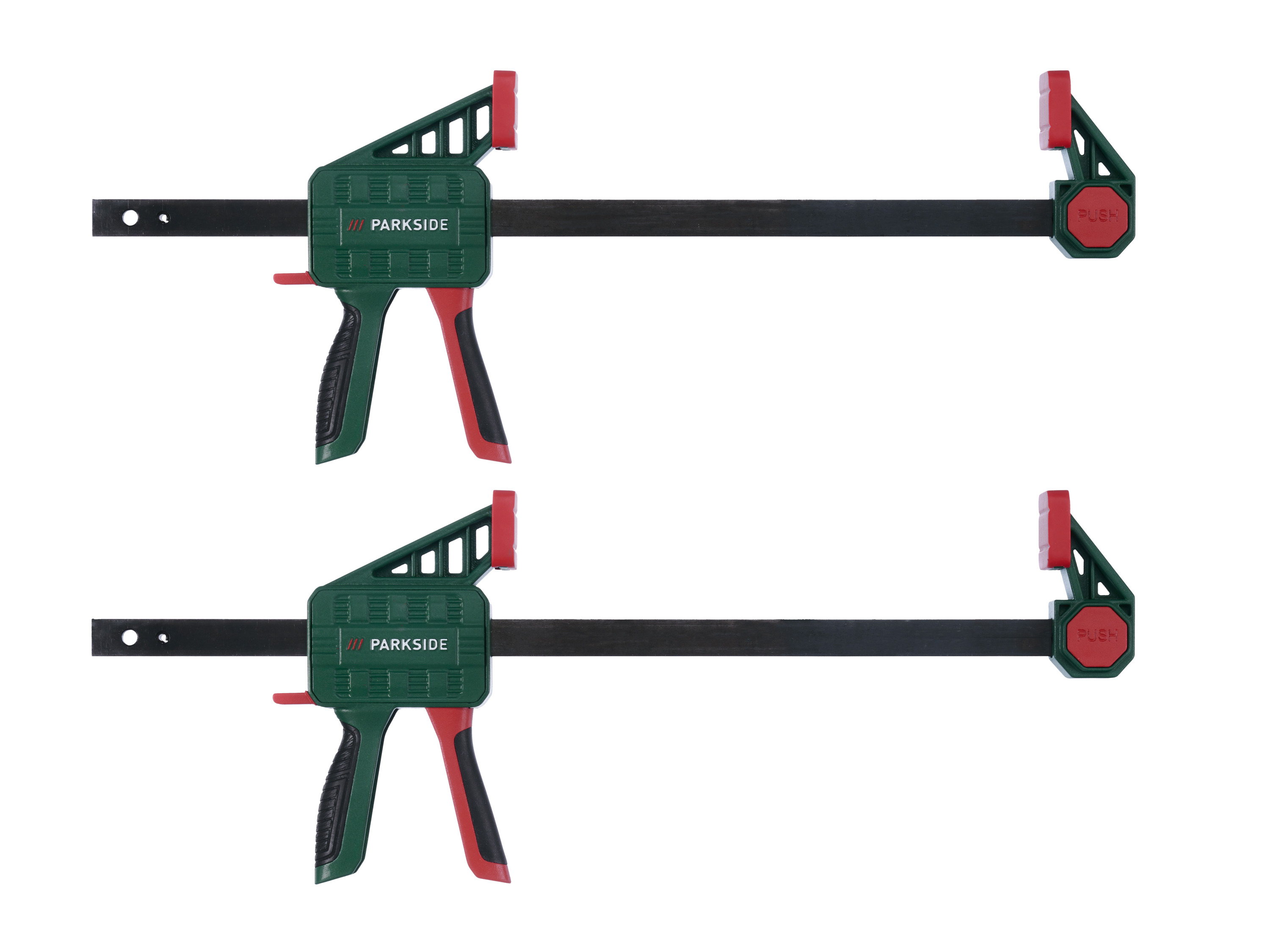Parkside® Sada jednoručních svorek, 2dílná / 4dílná (Jednoruční svorky, 2dílná sada)