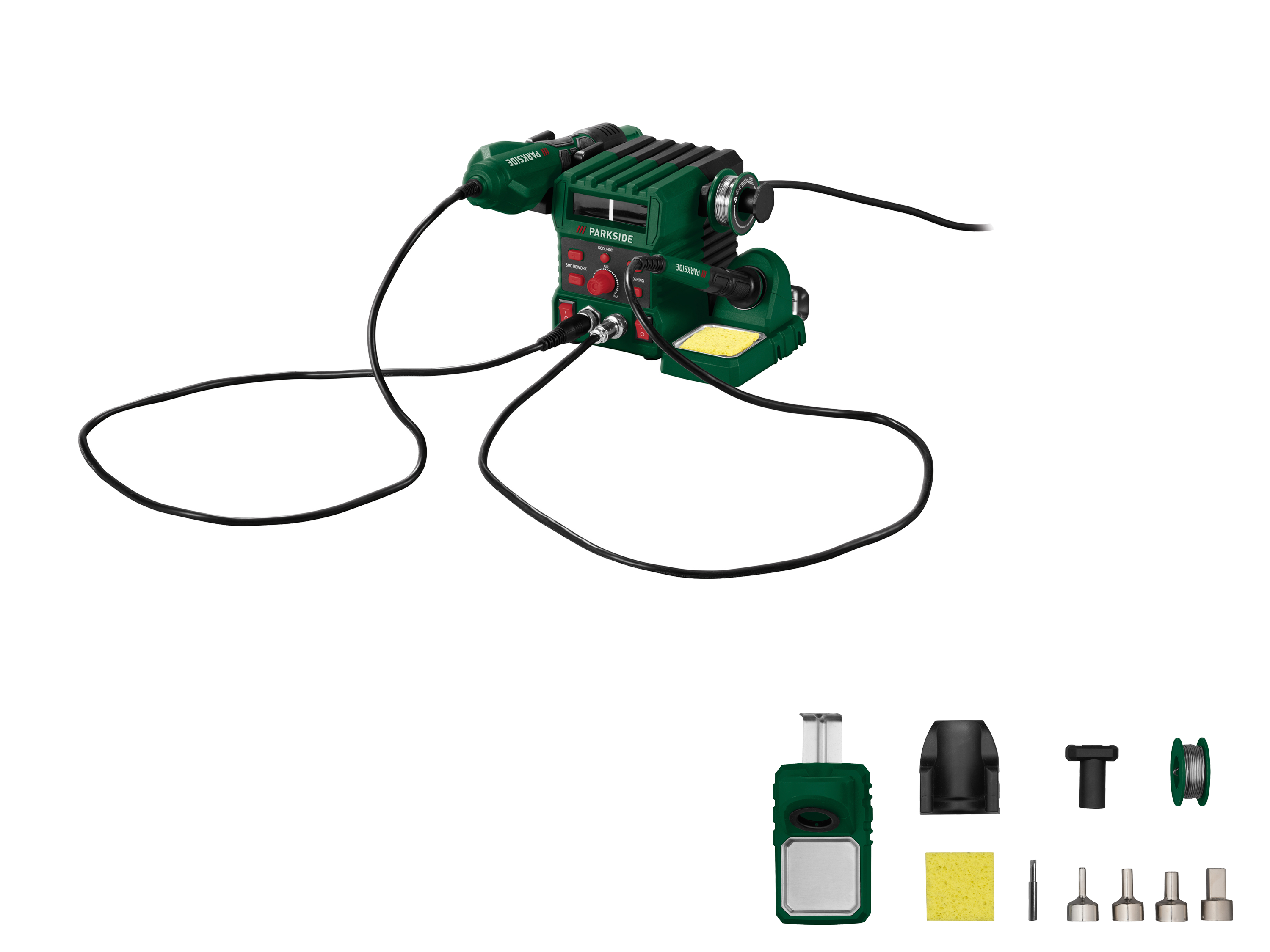 Parkside® Horkovzdušná a pájecí stanice Phlls 745 B1