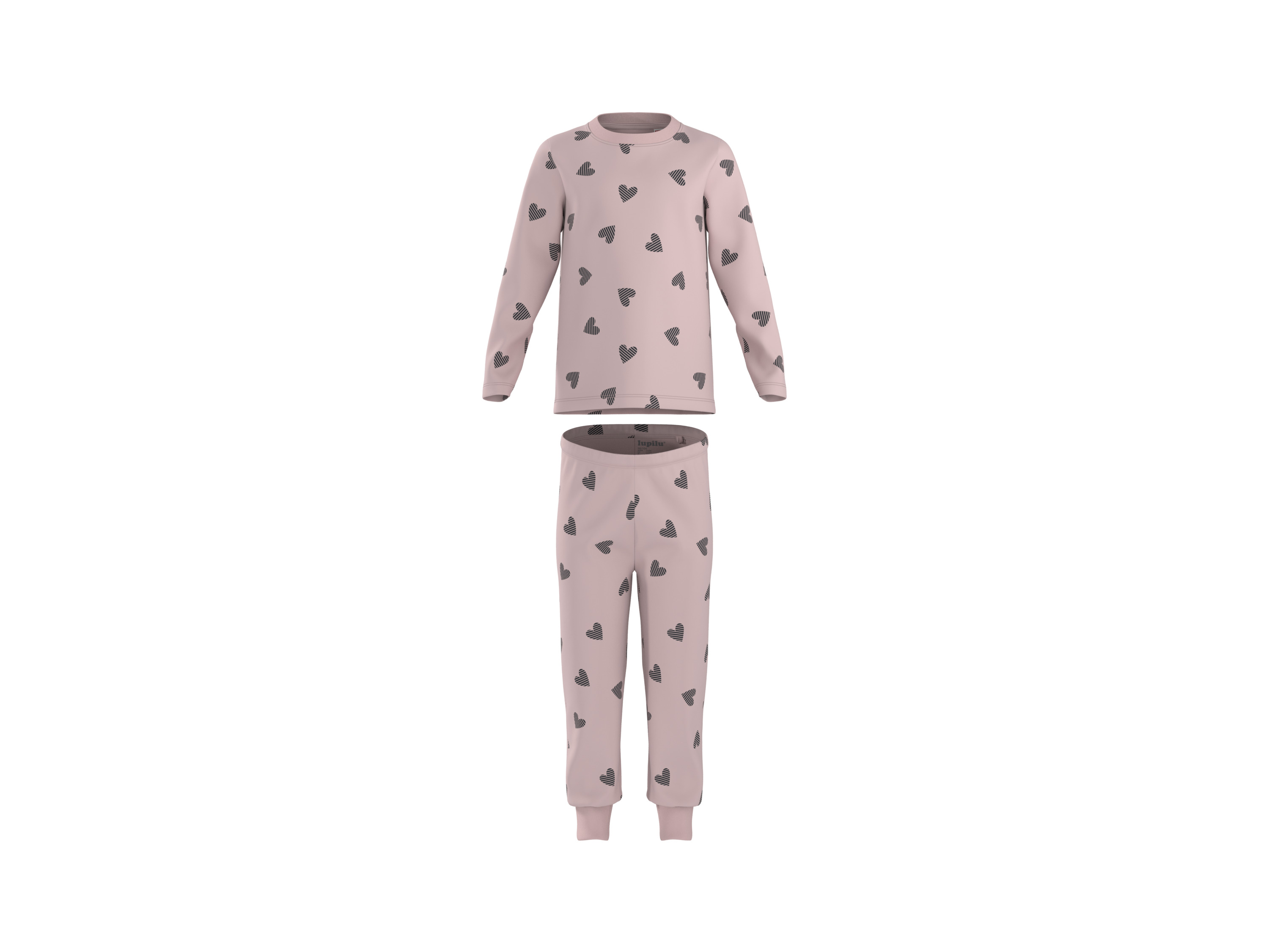 Lupilu® Dětské pyžamo (světle růžová, 122/128)
