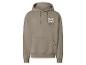 Taupe mikina s kapucí s potiskem '23 OUT OF THIS WORLD M.J. Magic Air'