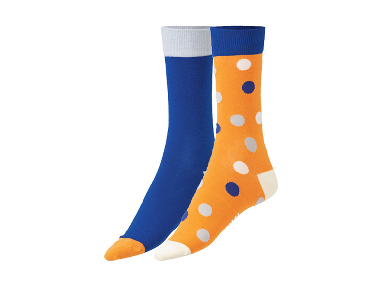  Zobrazit na celou obrazovku Fun Socks Dámské / Pánské ponožky, 2 páry - Obrázek 2