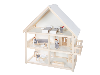 roba Domeček pro panenky, vč. nábytku a panenek