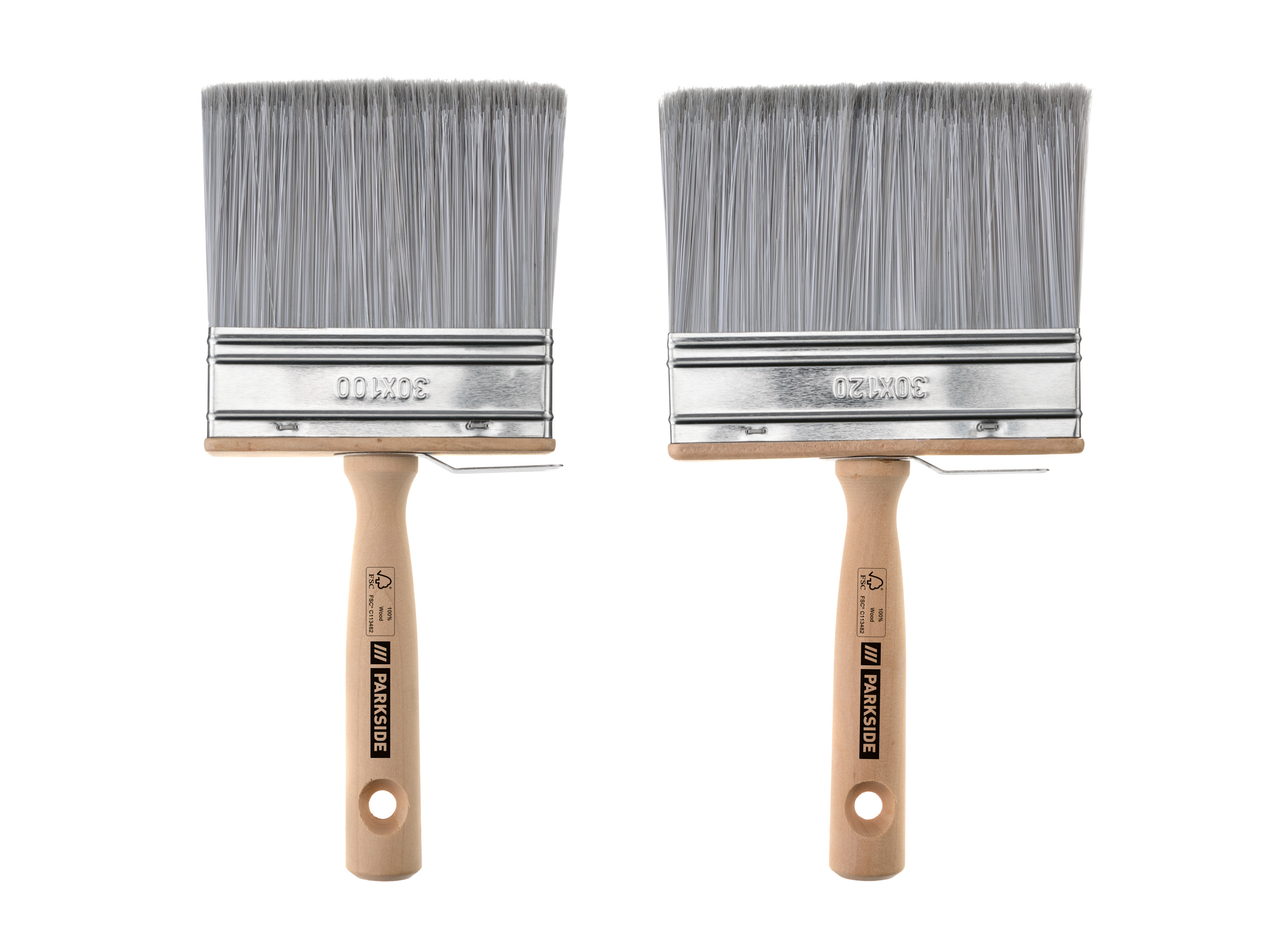 Parkside® Sada štětců, 2dílná / 3dílná / 5dílná (sada širokých plochých štětců, 2dílná)