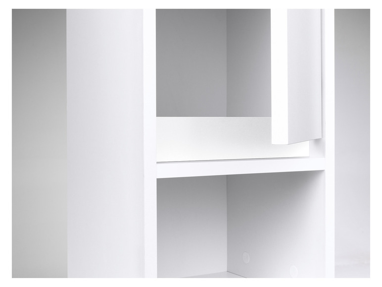  Zobrazit na celou obrazovku LIVARNO home Koupelnová skříňka vysoká Oslo, bílá - Obrázek 6