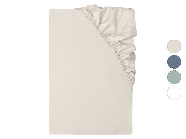 LIVARNO® Saténové napínací prostěradlo, 90-100 x 200 cm