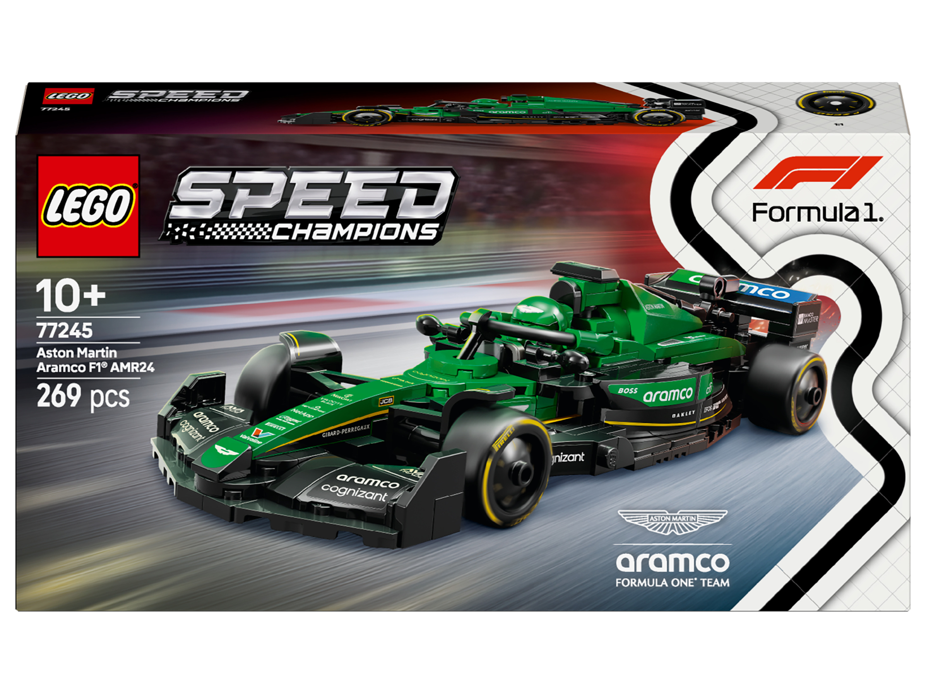 Lego® Speed Champions 77245 Závodní auto Aston Martin Aramco F1 Amr24