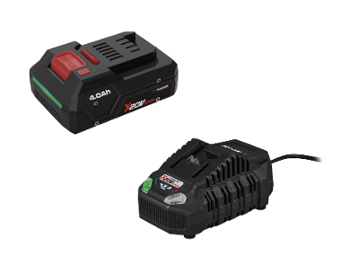PARKSIDE® Sada Smart akumulátoru 4 Ah PAPP 204 A1 a rychlonabíječky PLG 20 C3, 2dílná