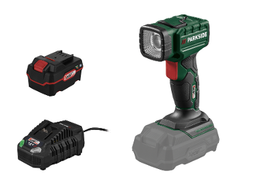 Aku ruční LED reflektor PLHLA 20 Li A1, 4 Ah