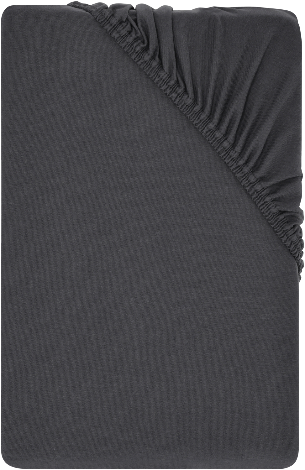 Livarno® Žerzejové napínací prostěradlo, 140-160 x 200 cm (antracitová)