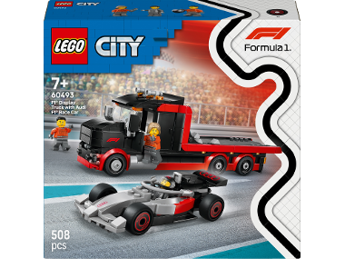 LEGO® CITY 60493 Výstavní náklaďák F1® se závodním autem Audi F1®