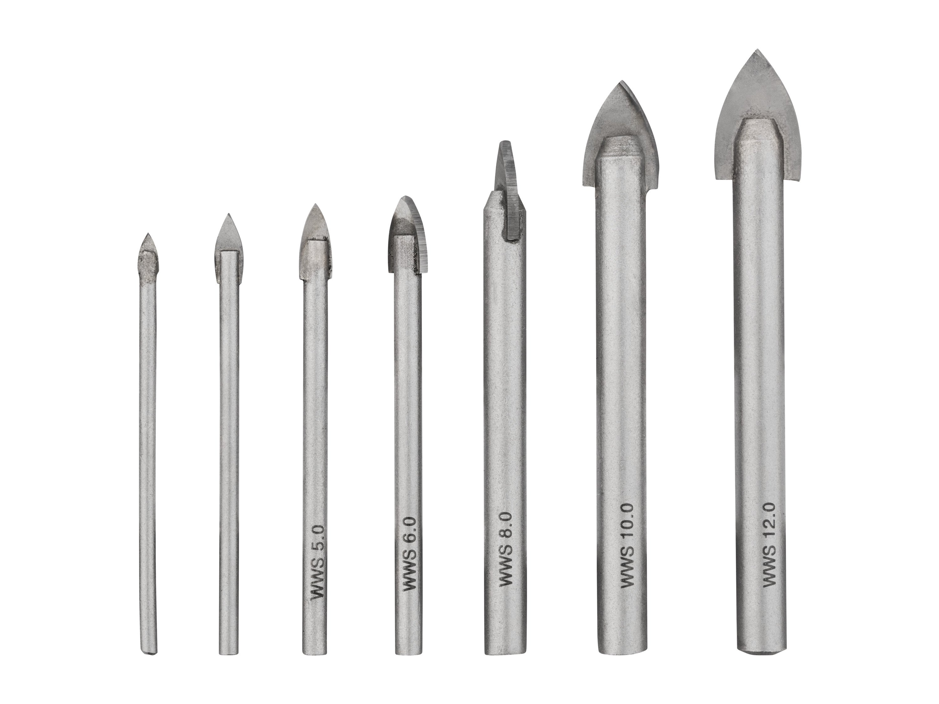 Parkside® Multifunkční vrtáky / Děrovací vrtáky / Vrtáky na sklo a dlaždice (Vrtáky na sklo a obklady)