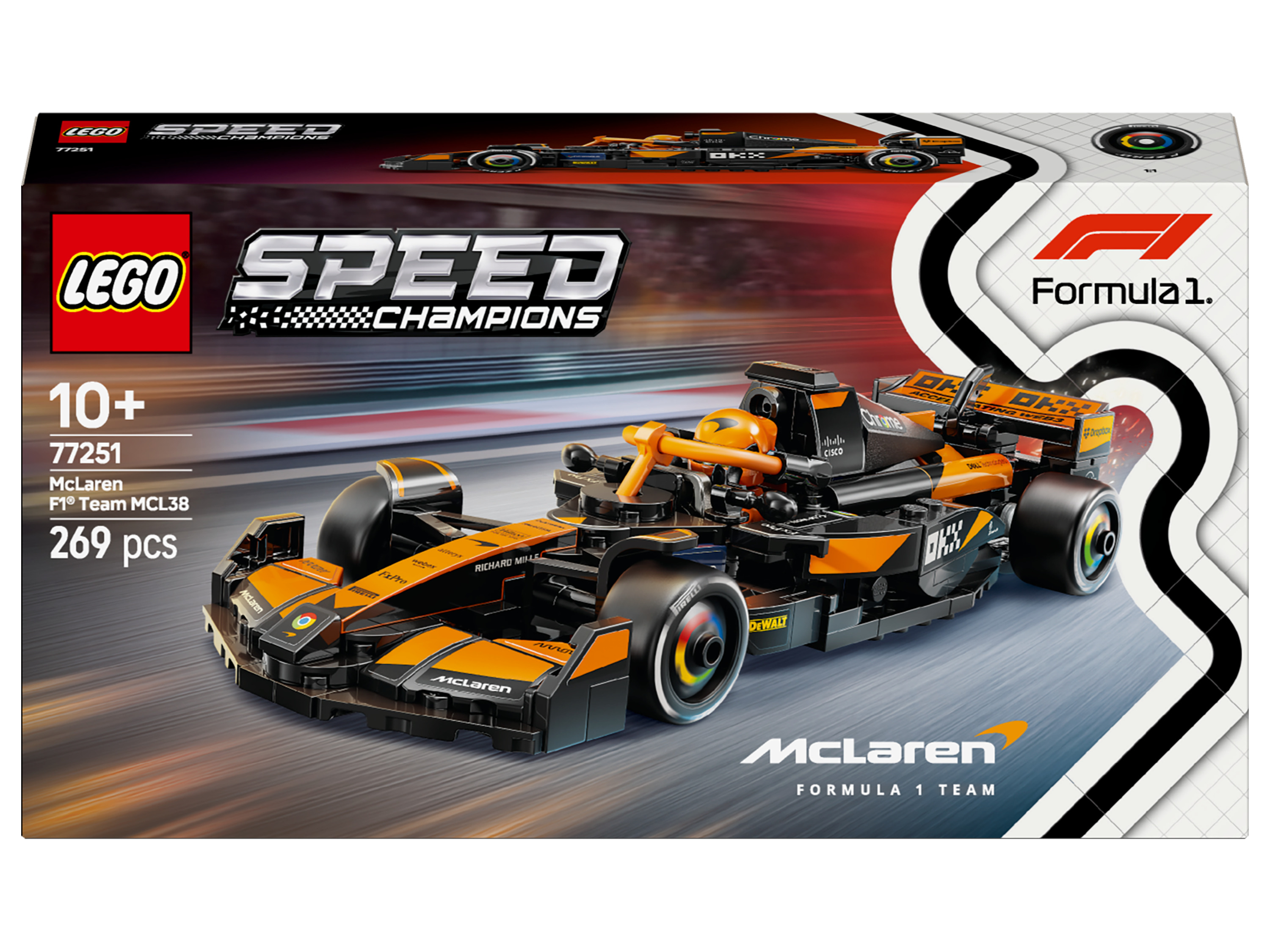 Lego® Speed Champions 77251 Závodní auto McLaren F1 Team Mcl38