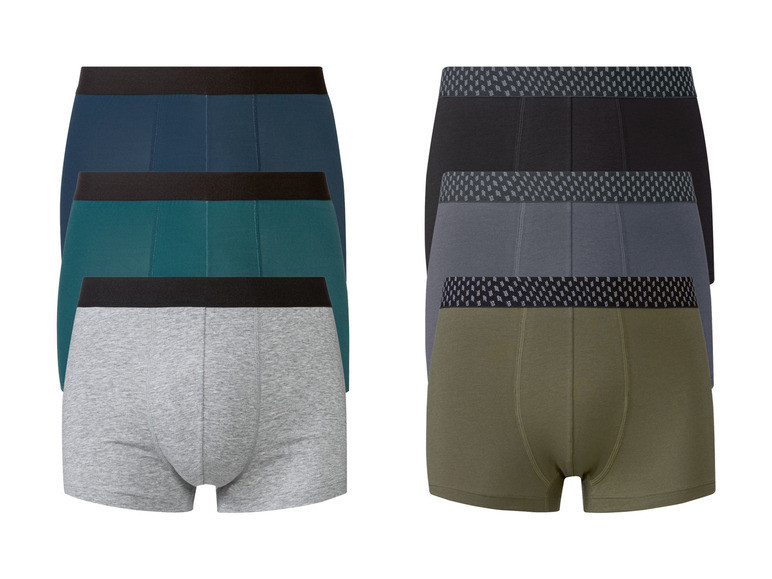  Zobrazit na celou obrazovku LIVERGY® Pánské boxerky, 3 kusy - Obrázek 1