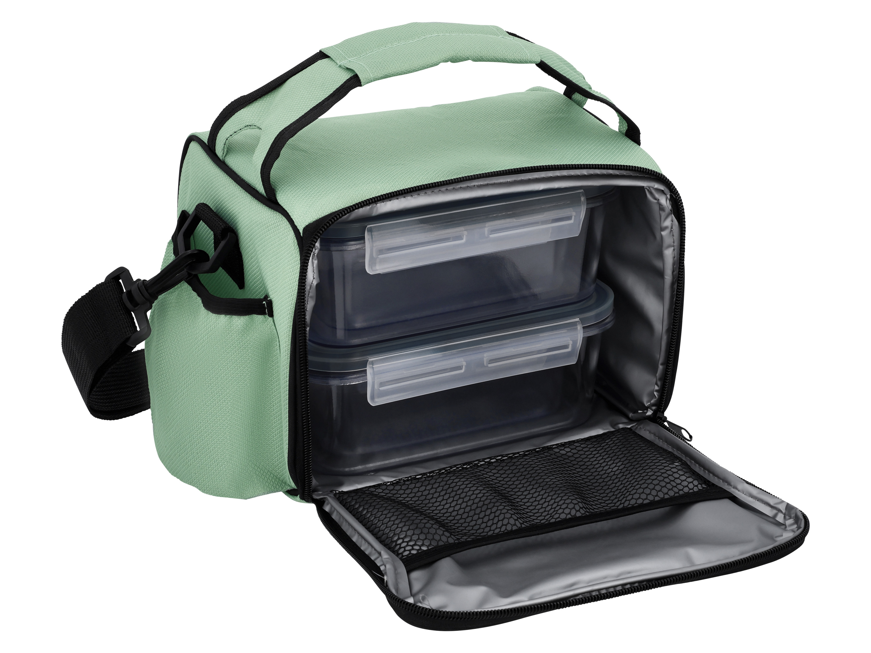 Silvercrest® Chladicí taška s potravinovými dózami (mintová)