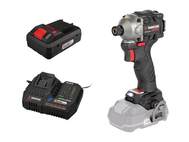 PARKSIDE PERFORMANCE® Aku rázový utahovák PDSSAP 20-Li B3, Smart 4 Ah