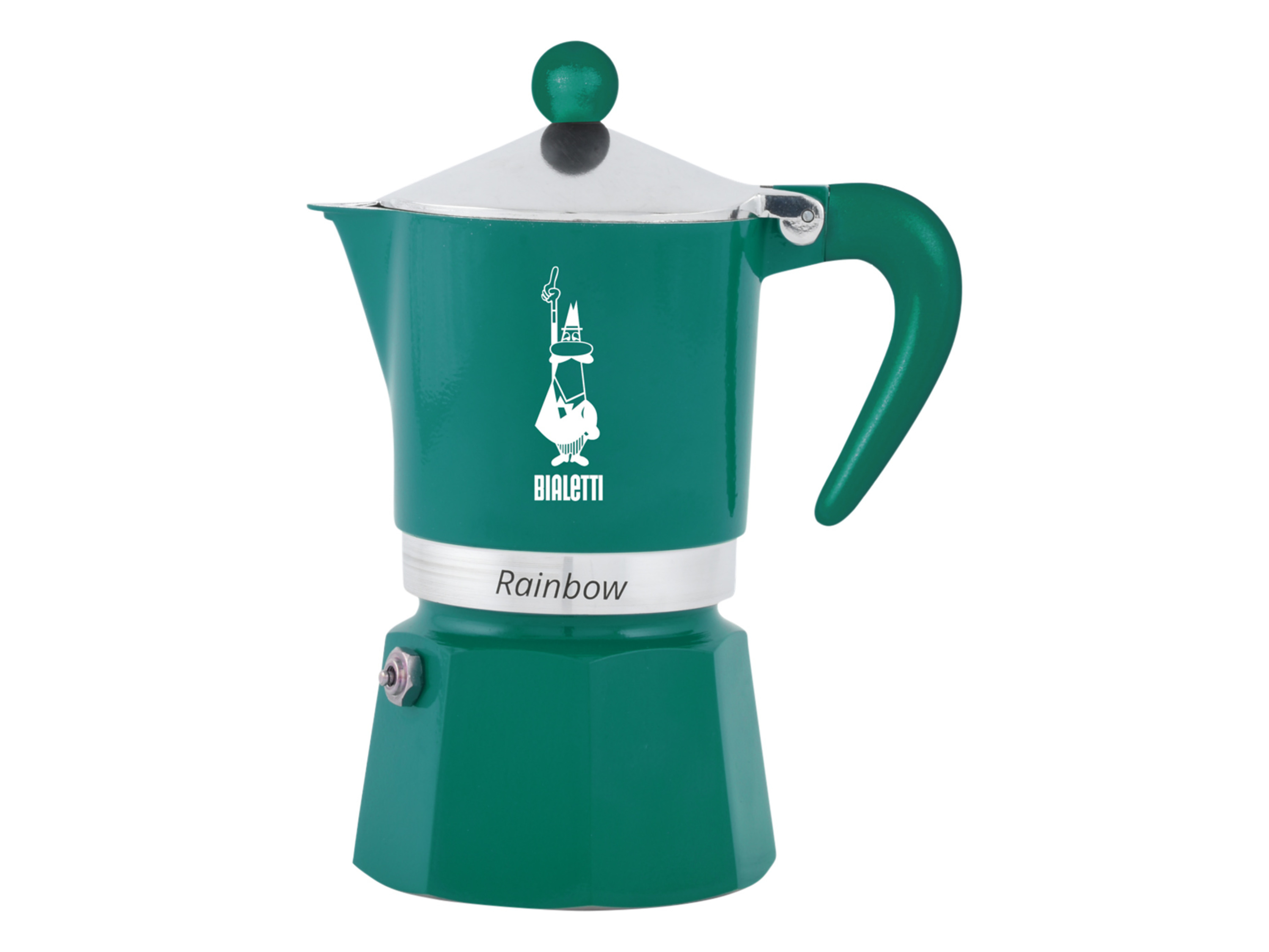 Bialetti Moka konvice Rainbow (zelená)