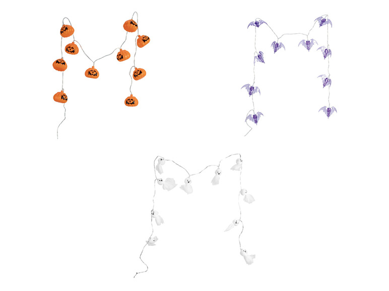 Zobrazit na celou obrazovku LIVARNO home Světelný řetěz "Halloween" - Obrázek 1