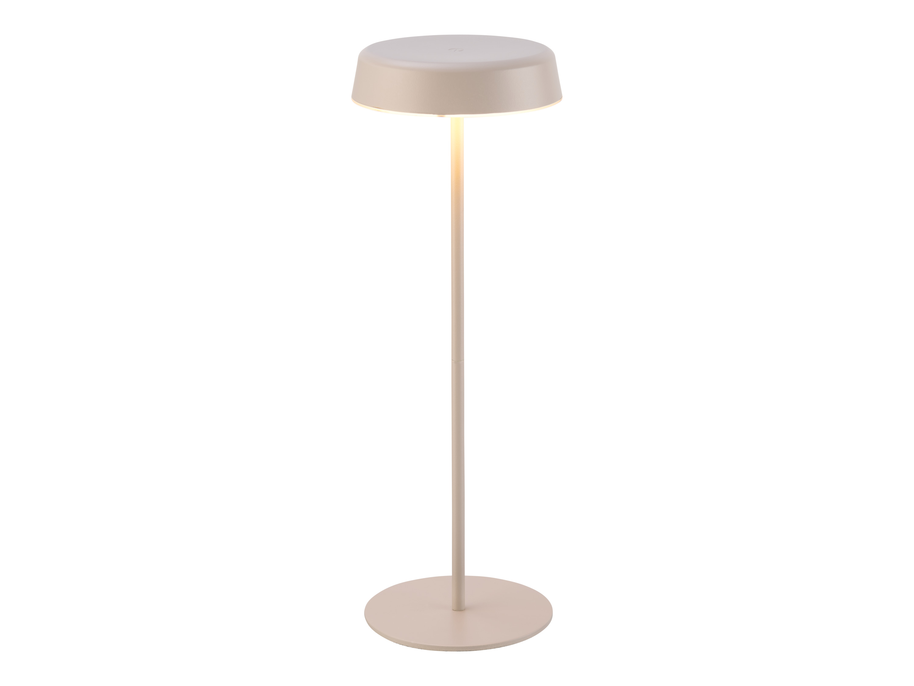 Livarno Home Aku stolní LED lampa (béžová)