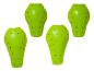 Chrániče zad Beellto, limetkově zelené.